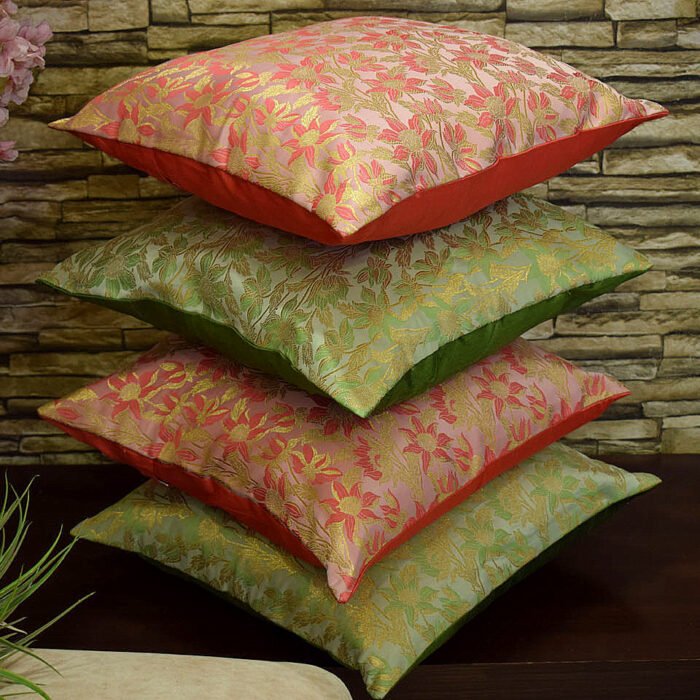 Bageecha Brocade Cushions